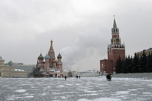 Red Square winter