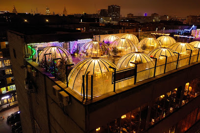 RoofTop купольные беседки на крыше